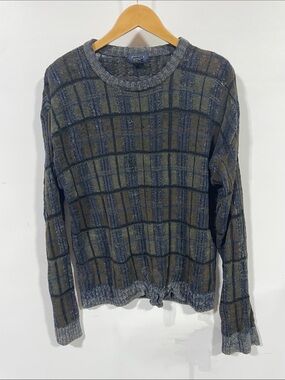 Vintage Dockers Men’s Crewneck Sweater - Navy Heather